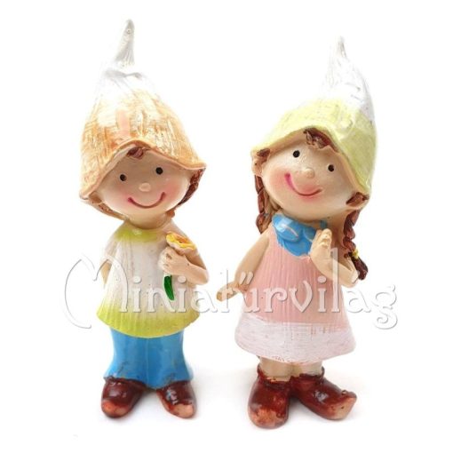 Kislány Kisfiú figura Párban