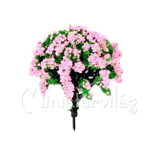 Rózsaszín virágos fa 8 cm
