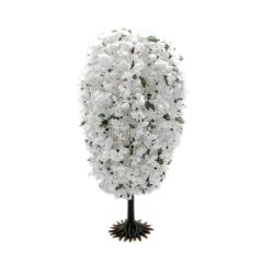Fehér virágos fa 10 cm