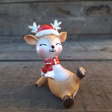 Karácsonyi Őzike Figura