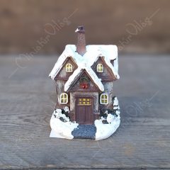 Téli falu - Házikó Ledes