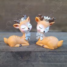 Őzike Koronával Figura