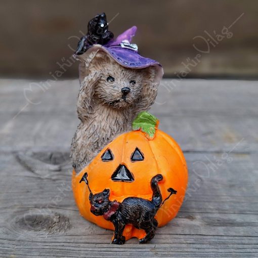 Halloween Tök Macival figura