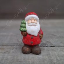 Karácsonyi dísz - Kerámia Mikulás