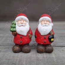 Karácsonyi dísz - Kerámia Mikulás