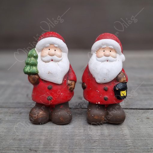 Karácsonyi dísz - Kerámia Mikulás