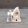 Karácsonyi Dísz - Fa Házikó fenyőfával