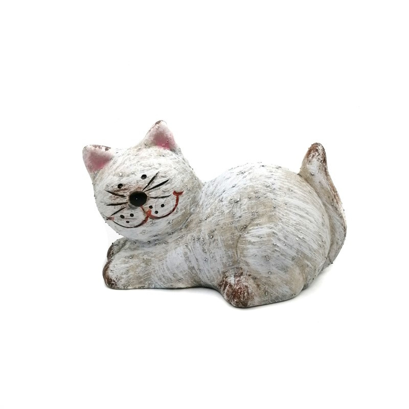 Kerámia Cica, Macska Figura